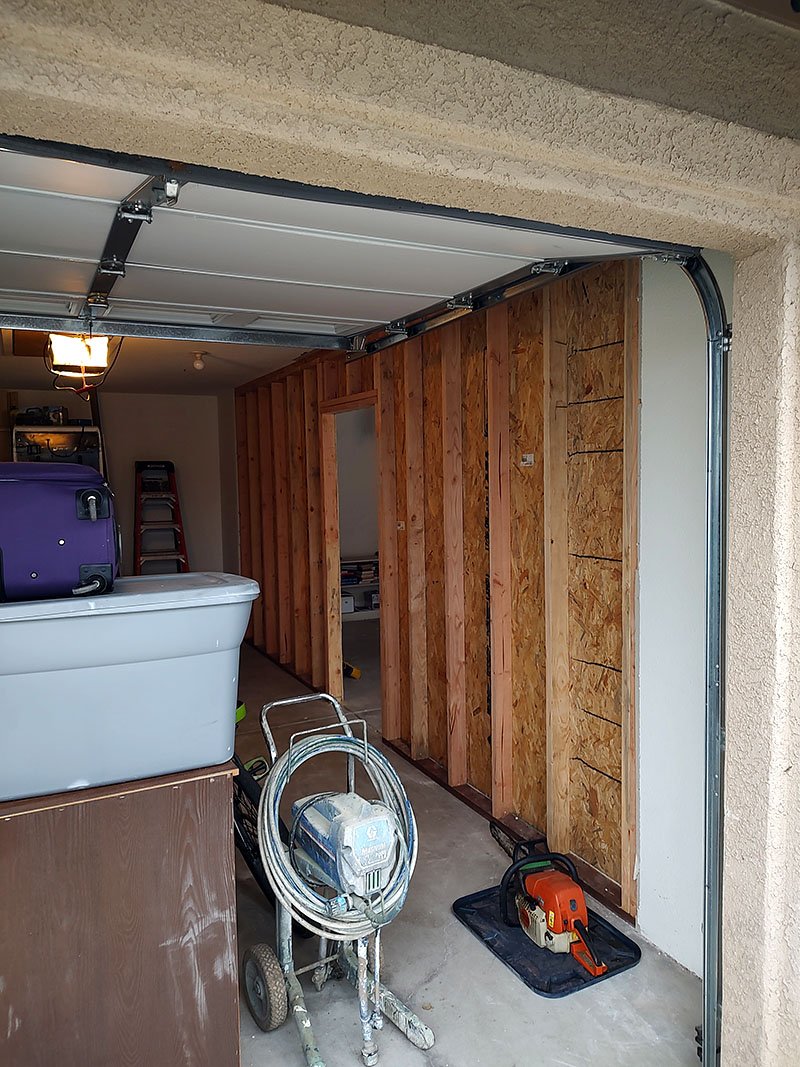 On-site work by Willy