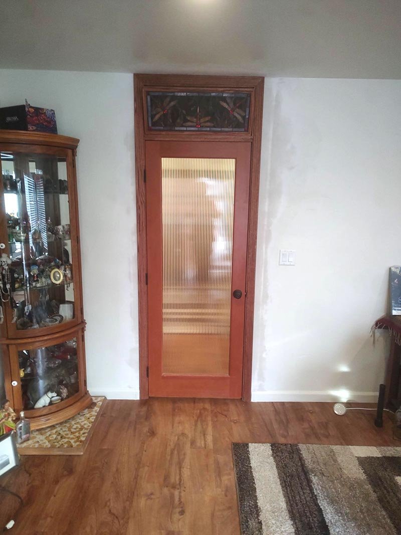 Handyman work in progress